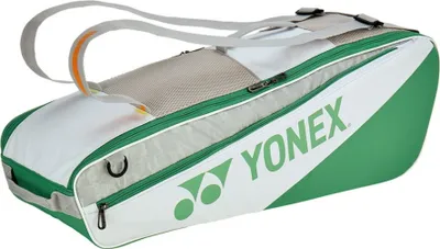 Produktbild von Yonex Sporttasche Club BAG52526WH Weiß, 2 Fächer, Schuhfach, Rucksackfunktion, 75x26x25 cm