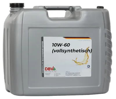 Produktbild von DBV 10W/60 (vollsysnthetisch) 20-Liter-Kanister