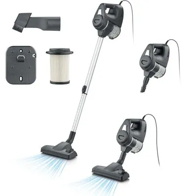 Image de Aspirateur balai filaire - SEVERIN CY7080 - 19 000 Pa - 500 ml - Câble 6 m - Noir