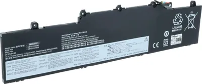 Produktbild von vhbw Akku Ersatz für Lenovo SB10X02608, SB10X02597 für Notebook (3950 mAh, 11,34 V, Li-Polymer)