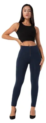 Produktbild von Royal Wolf Melody Push-up-Leggings aus Strick, dunkelblau