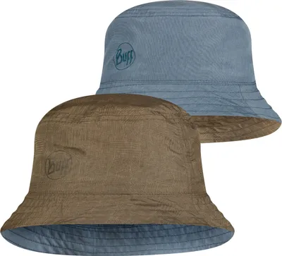 Produktbild von BUFF Travel Bucket Hat zadok blue-olive S/M