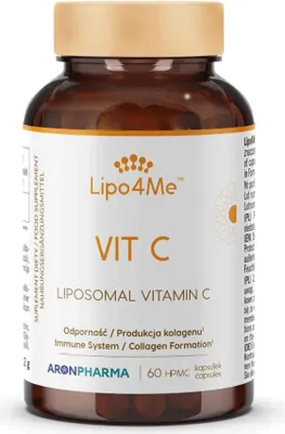 Produktbild von AronPharma Lipo4Me Vit. C Nahrungsergä nzungsmittel 60 Kapseln