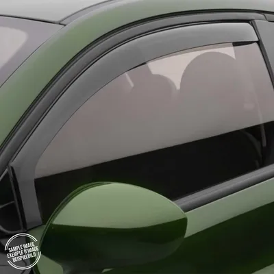 Produktbild von Windabweiser Regenabweiser für VW T6 T6.1 Transporter alle 2015-2024 Dunkel 2tlg