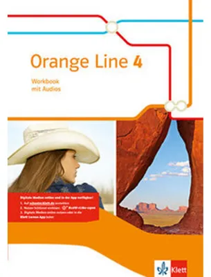 Produktbild von Orange Line 4: Workbook mit Audios Klasse 8 (Orange Line. Ausgabe ab 2014)
