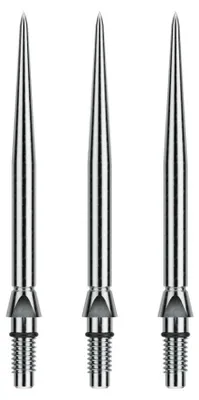 Imagen del producto de Juego de vuelos para dardos Winmau, colección Prism Delta, color plateado, 5 formas