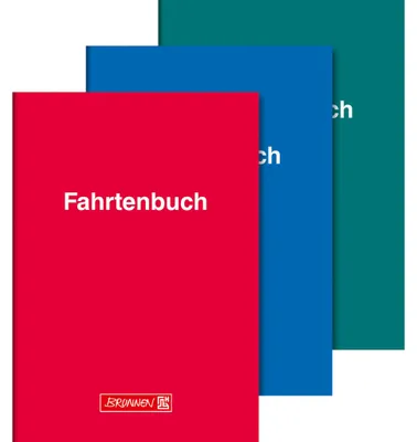 Produktbild von BRUNNEN Fahrtenbuch 1010150 DIN A5 16Blatt sortiert