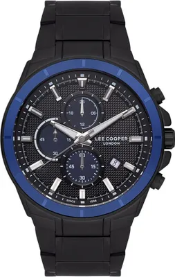 Produktbild von Herrenuhr LEE COOPER LC07172.650 in Schwarz als modisches Geschenk