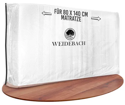 Matratzenhülle 80x170x25 cm, wasserdicht, mit Reißverschluss