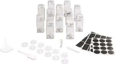 Produktbild von METALTEX Gewürzstreuer Shake-It 12 Gläser Set