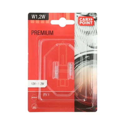 Productafbeelding van 1x CARPOINT 0760142 Premium instrumentenverlichting gloeilamp, 1,2W, 12V