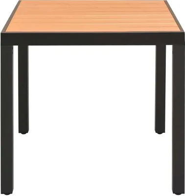 Immagine prodotto di Tavolo da Giardino Marrone 80x80x74 cm cm in Alluminio e WPC