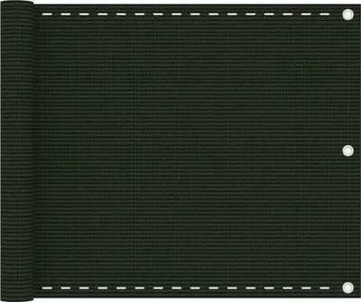 Obrázok produktu pre Balkónová markíza tmavozelená 75x500 cm HDPE