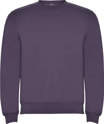 Productafbeelding van Roly - "Clásica" Sweater met ronde hals, uni, voor heren/dames, model PF4342 (maat S), kleur: lichtgrijs gemêleerd