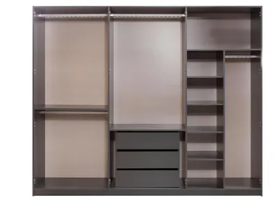 Immagine prodotto di Armadio moderno grigio Armadi per la camera da letto Arredi di design