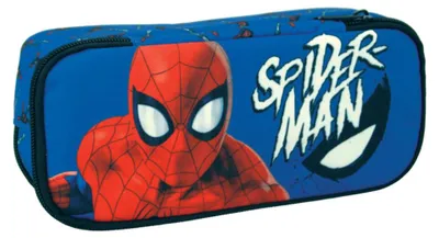 Obrázok produktu pre Puzdro na ceruzky Spiderman Evergreen s 2 priehradkami, 26 cm