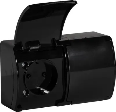 Productafbeelding van PolkaHome Buitenstopcontact - Buitenstopcontacten waterdicht - Tuinstopcontact - Contactdoos voor buiten