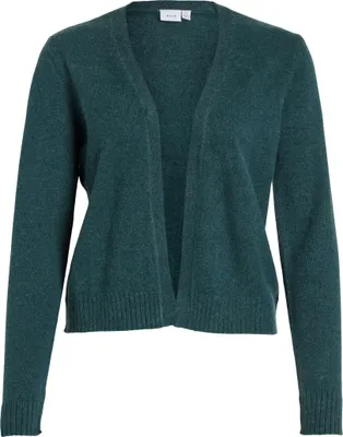 Produktbild von VILA Kurze Feinstrick Cardigan Stretch Basic Jacke ohne Verschluss VIRIL Größe: XS