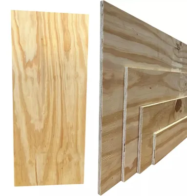 Produktbild von Sperrholz KIEFER Seekiefer Kiefernsperrholz C+/C Bauplatte Schalungsplatte Holz - 15 cm, 120 cm, 18mm