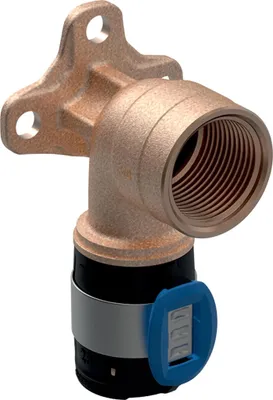 Zdjęcie produktu dla Geberit Anschlusswinkel FlowFit 90Grad, Länge 36mm DN12 16mm, Rp 1/2