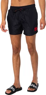 Produktbild von HUGO Dominica-Badeshorts, Schwarz M