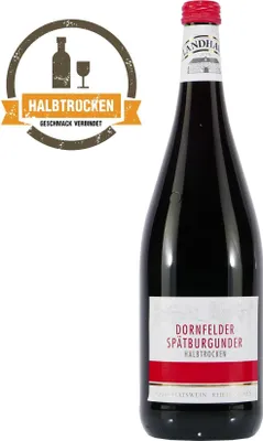 Produktbild von Landhaus Dornfelder Spätburgunder -halbtrocken