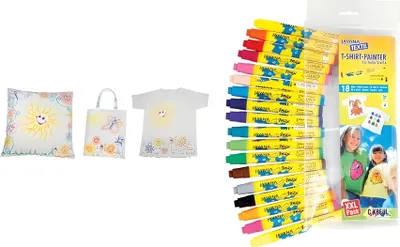 Produktbild von KREUL Textil Marker medium Junior 18er Set