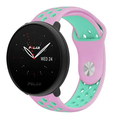 Produktbild von Strap-it Polar Ignite 2 Sportarmband (Rosa/Aqua)