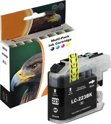 Produktbild von D&C Tintenpatrone ersetzt Brother L-223 xl BLACK