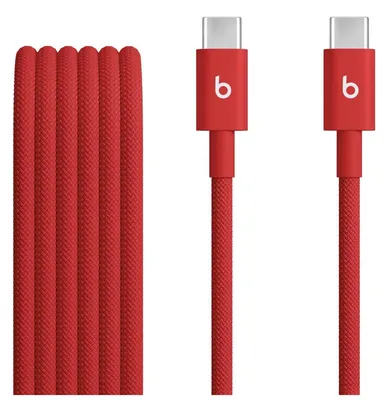 Obrázok produktu pre Apple Beats, 1,5 m, USB C, USB C, USB 2.0, Červená