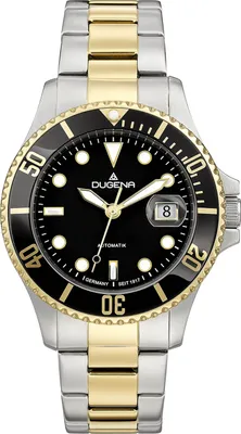Produktbild von Dugena 4460776 Herren-Armbanduhr, Edelstahl-Gehäuse, Metall-Armband