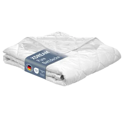 Produktbild von Ganzjahresbettdecke medium | 140x200cm | XDREAM Pure | Steppdecke für alle Jahreszeiten