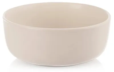 Image de Bol en céramique - 16 cm - 830 ml - Couleur crème