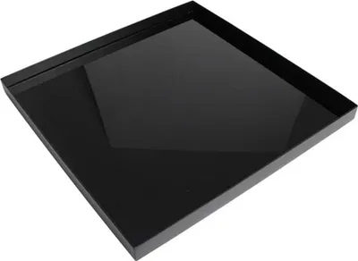 Produktbild von Kaheku Tablett Vision schwarz 40 cm x 40 cm 939006413