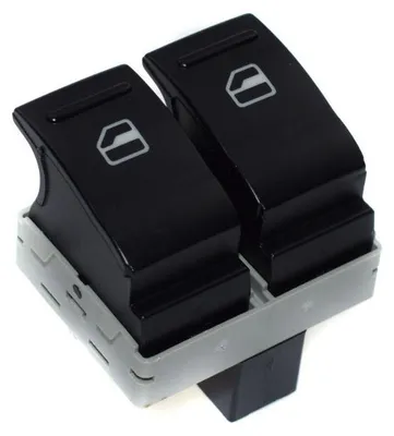 Image de Bouton double pour lève-vitres électriques pour VW Volkswagen Transporter T5/T6, Multivan, Caravelle 7E0959855A