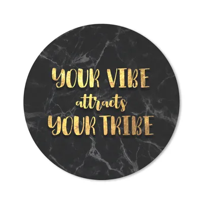Produktbild von MuchoWow® Mauspad Mousepad Zitate - Sprichwörter - Gold - Marmor 30x30 cm - Mousepads - Maus Mat - Pad - Mausunterlage - Tischunterlage - Schreibtischmatten
