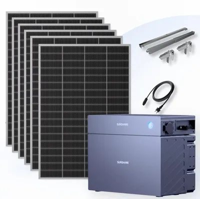 Sunshare RAY Lite Balkonkraftwerk 1200 Wp mit GLORY Speicher 4,0 kWh und Geländerhalterung – Hauptansicht