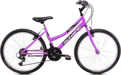 Image de F.lli Schiano Mtb 24" - VTT Femme, Roues 24", 18 Vitesses, Cadre Acier - Couleur Lilas