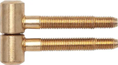Produktbild von SFS Einbohrband für Futtertüren, 16 mm, Stahl vermessingt