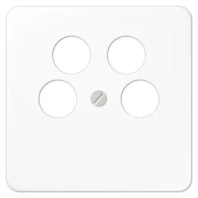 Produktbild von JUNG CD 561-4 SAT2 WW - Weiß - Thermoplast - JUNG - TV + SAT - 1 Stück(e)
