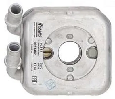 Produktbild von NISSENS 91583 Ölkühler Motoröl für FIAT PUNTO (188) STILO (192) BARCHETTA (183) STILO Multi Wagon (192) für ALFA ROMEO 147 (937) für LANCIA LYBRA SW