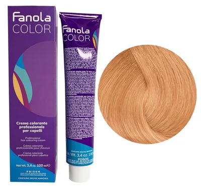 Produktbild von Fanola Haarfarbe Fanola Color Super 10 Permanente Haarfarbe 10.41 Blonde Platinum Copper Ash