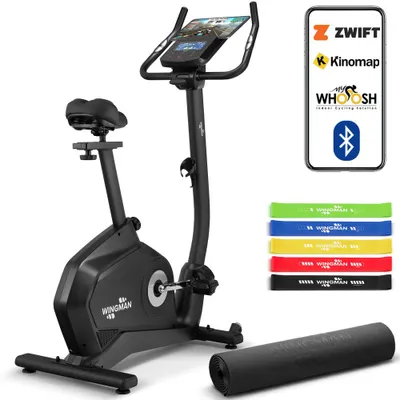 Zdjęcie produktu dla Treningowy rower stacjonarny Wingman STX9 Pro - czarny