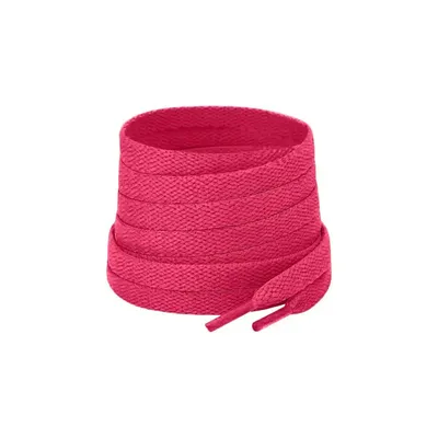 Flache Schnürsenkel in 
Pink – 120 cm Länge – 8 mm breit – für Freizeitschuhe und Sneaker