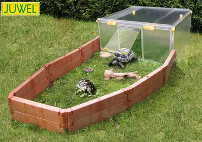 Produktbild von Juwel Auslaufgehege für Schildkröten terracotta, Freilauf für Schildkrötenhaus