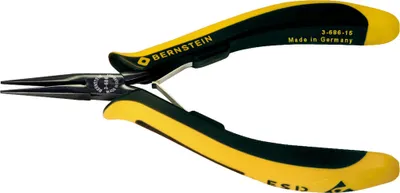 Produktbild von Bernstein Tools for Electronics 3-686-15 ESD Needle nose pliers Straight 140 mm
