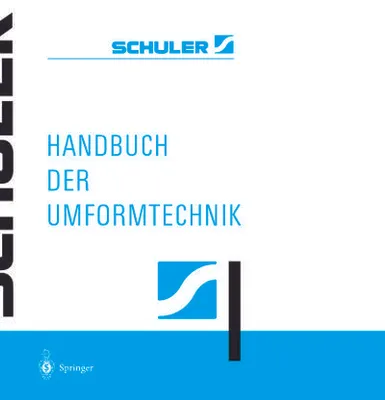 Obrázek produktu pro Handbuch der Umformtechnik