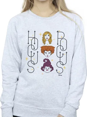 Produktbild von Disney - "Hocus Pocus" Sweatshirt für Damen BI15707 (M) (Weiß)