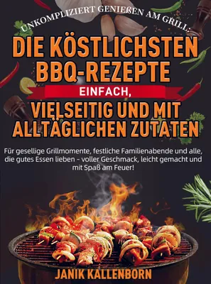 Produktbild von Unkompliziert genießen am Grill: Die köstlichsten BBQ-Rezepte - einfach, vielseitig und mit alltäglichen Zutaten