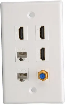 Obrázek produktu pro HDMI rozbočovač – síťový rozbočovač – 6 portů – Snadná instalace – Ideální pro domácí použití
